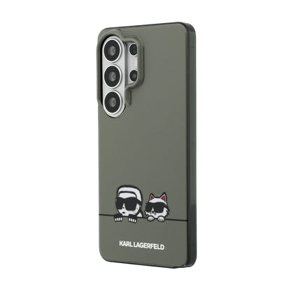 Karl Lagerfeld IML K&CH Peekaboo Logo Magnetic Case for Samsung Galaxy S26 Ultra Black