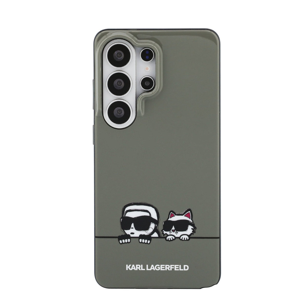 Karl Lagerfeld IML K&CH Peekaboo Logo Magnetic Case for Samsung Galaxy S26 Ultra Black