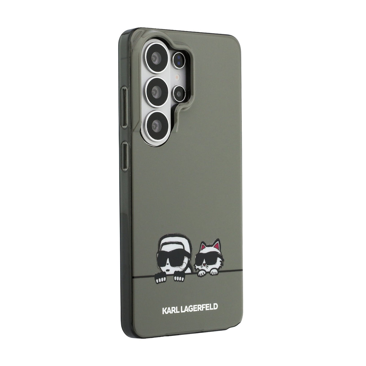 Karl Lagerfeld IML K&CH Peekaboo Logo Magnetic Case for Samsung Galaxy S26 Ultra Black