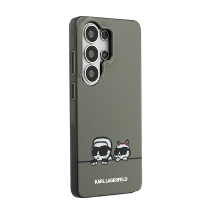 Karl Lagerfeld IML K&CH Peekaboo Logo Magnetic Case for Samsung Galaxy S26 Ultra Black