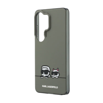 Karl Lagerfeld IML K&CH Peekaboo Logo Magnetic Case for Samsung Galaxy S26 Ultra Black