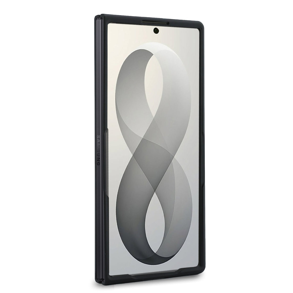 Guess PU Leather 4G Magnetic Case for Samsung Galaxy Z Fold 8 Ultra Black