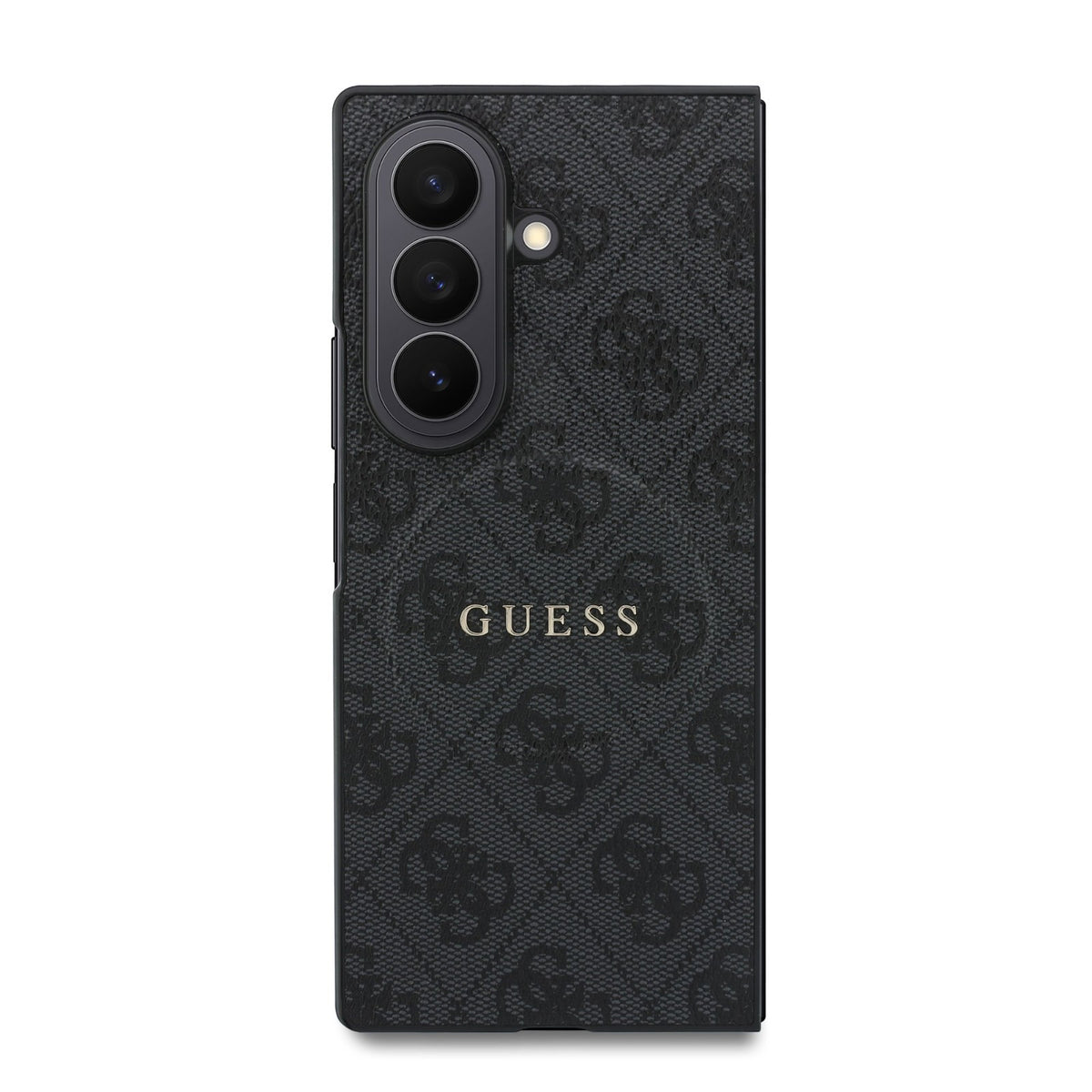 Guess PU Leather 4G Magnetic Case for Samsung Galaxy Z Fold 8 Ultra Black
