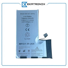 Akku für Apple iPhone 16 Pro - 3582mAh (Ti)